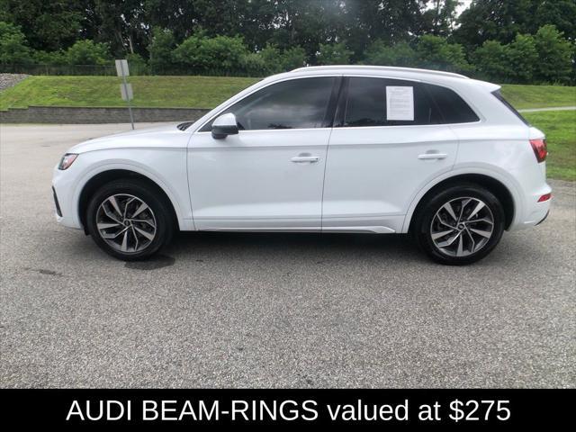 used 2021 Audi Q5 car, priced at $24,999