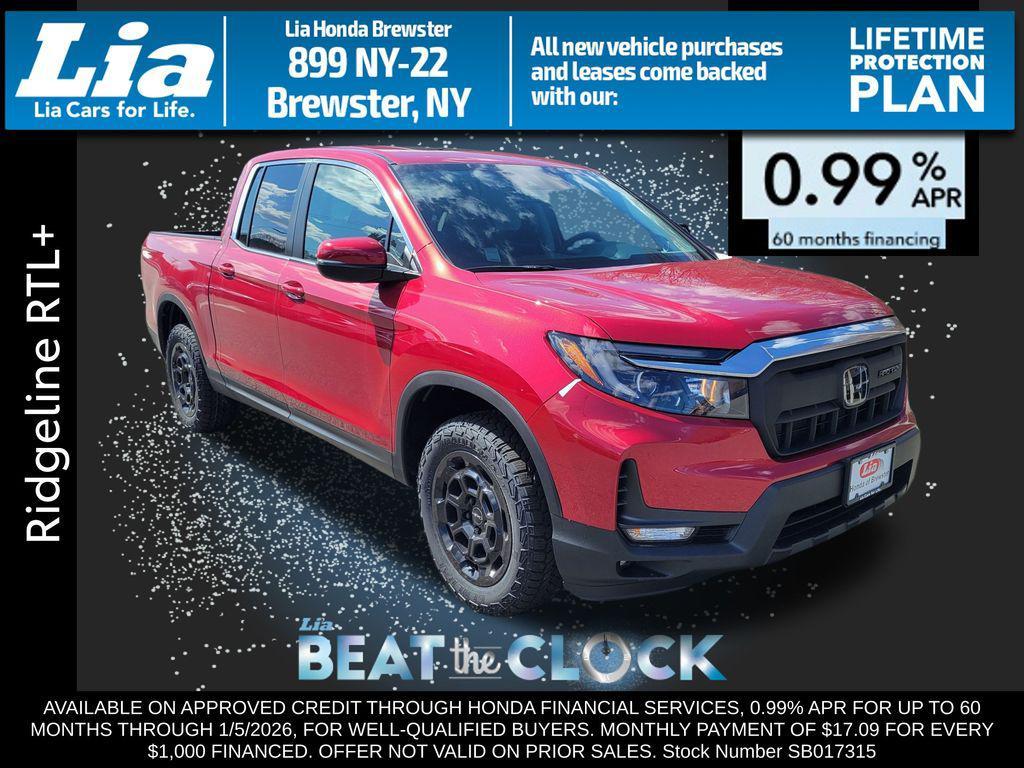 new 2025 Honda Ridgeline car, priced at $47,130