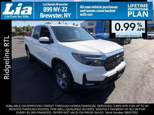 new 2025 Honda Ridgeline car, priced at $44,885