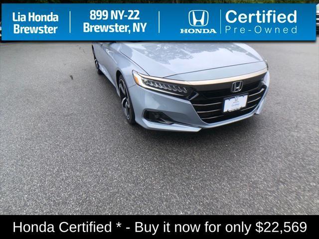 used 2021 Honda Accord car, priced at $22,569