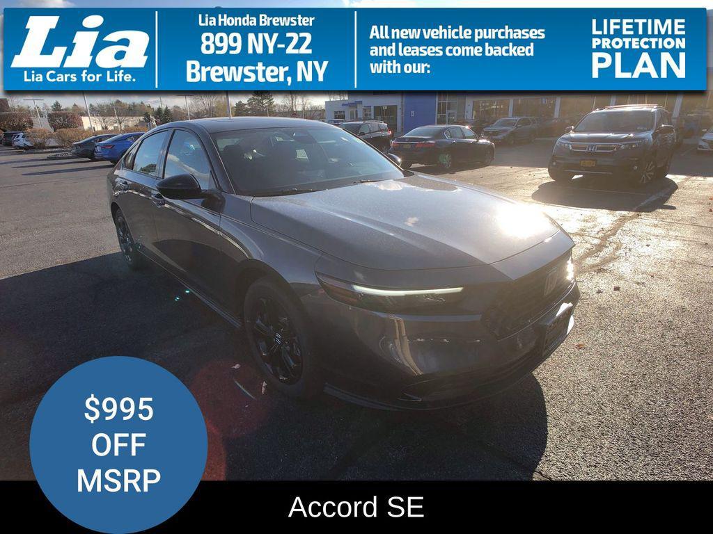new 2025 Honda Accord car, priced at $31,710