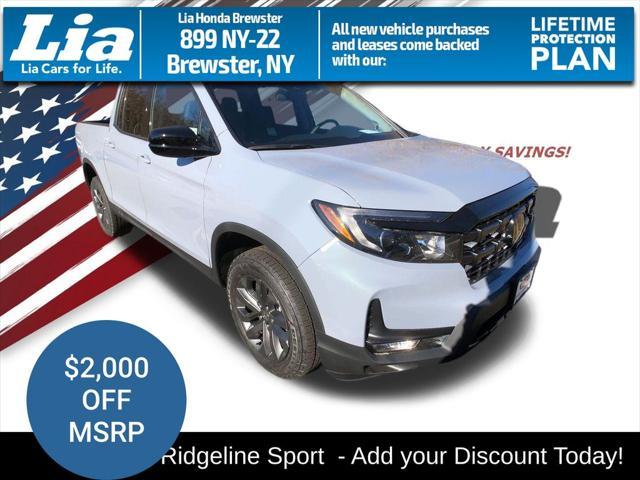 new 2025 Honda Ridgeline car, priced at $42,305