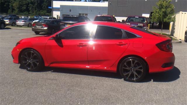 used 2021 Honda Civic car, priced at $20,999