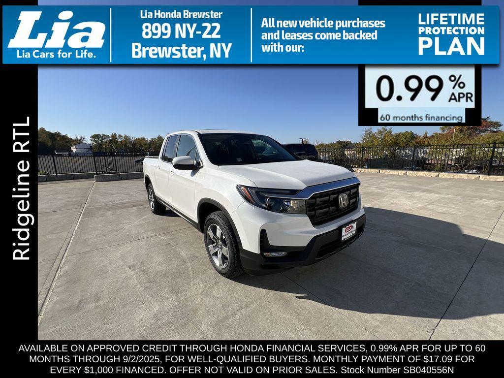 new 2025 Honda Ridgeline car, priced at $46,585