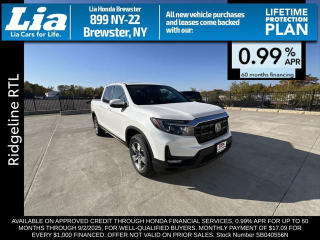 new 2025 Honda Ridgeline car, priced at $46,585