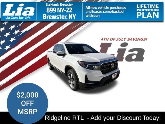 new 2025 Honda Ridgeline car, priced at $46,585