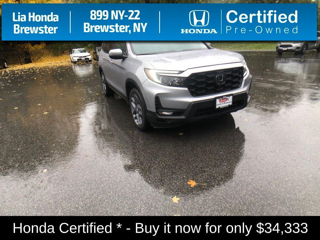 used 2022 Honda Passport car, priced at $34,333