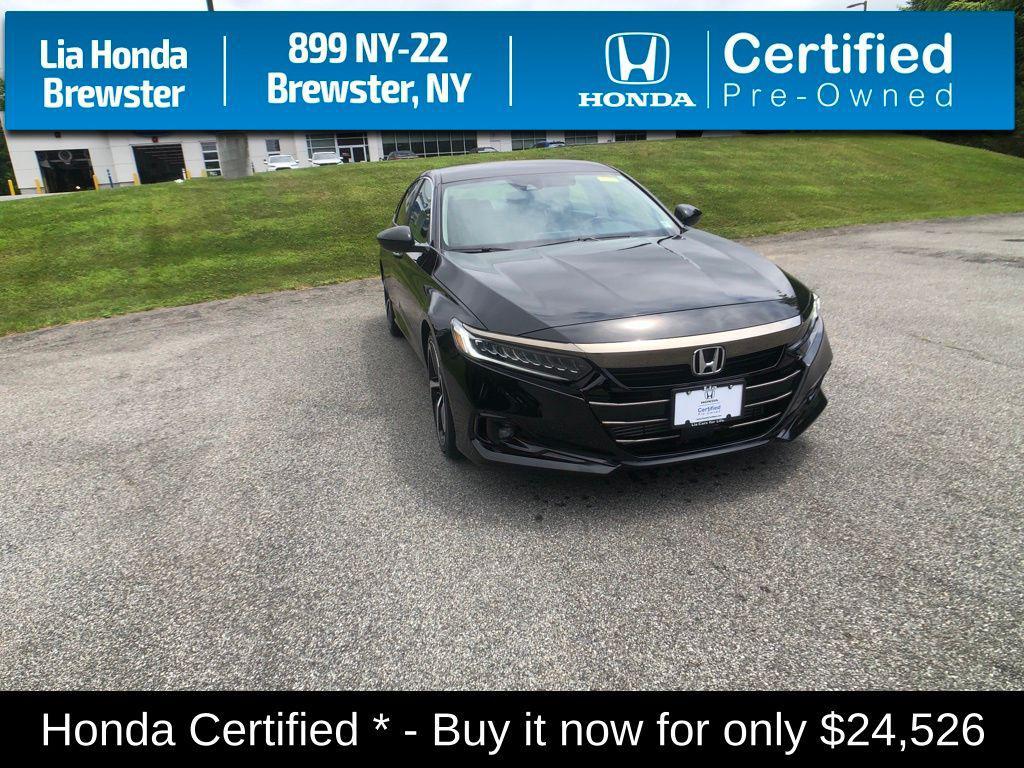 used 2022 Honda Accord car, priced at $24,526