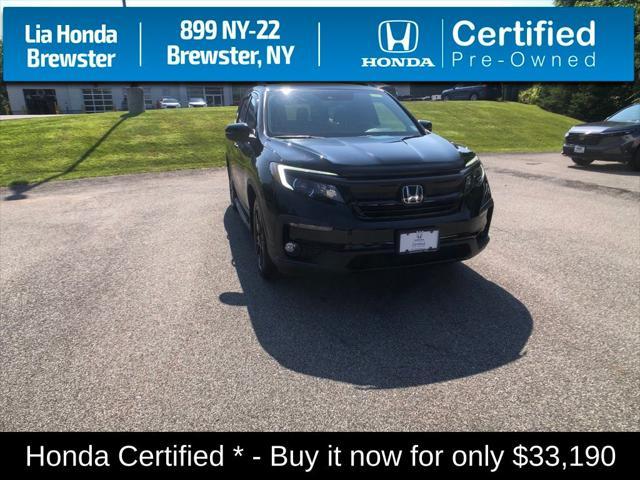 used 2022 Honda Pilot car, priced at $33,190