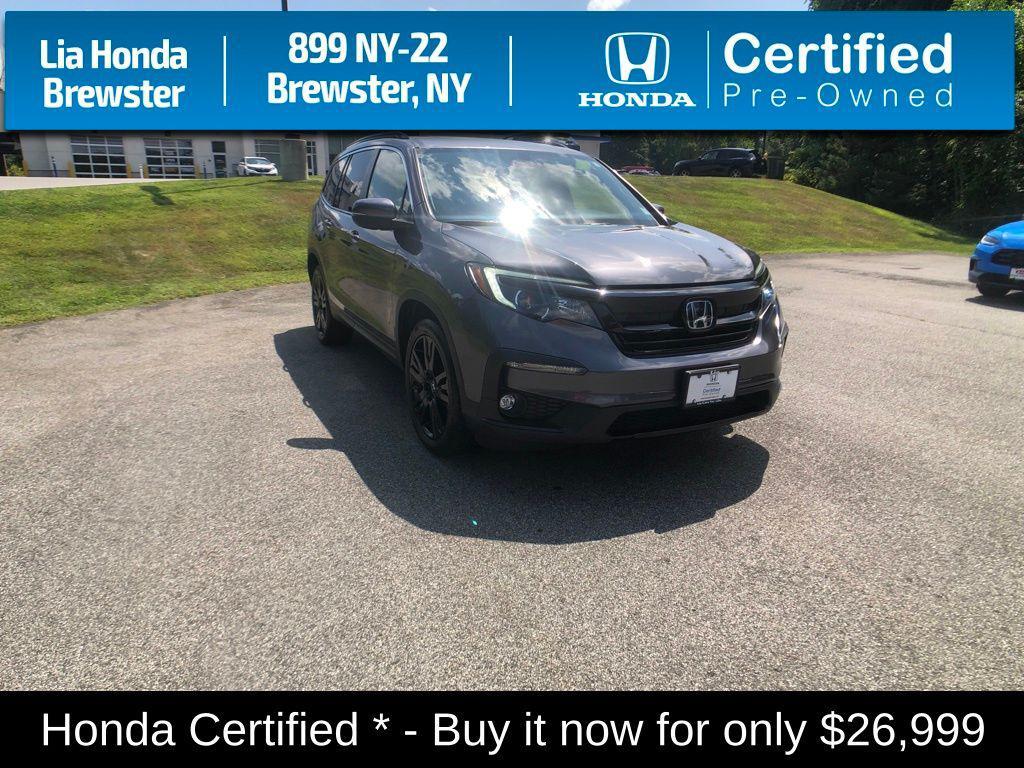 used 2021 Honda Pilot car, priced at $26,999