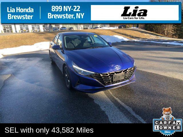 used 2022 Hyundai Elantra car, priced at $17,500