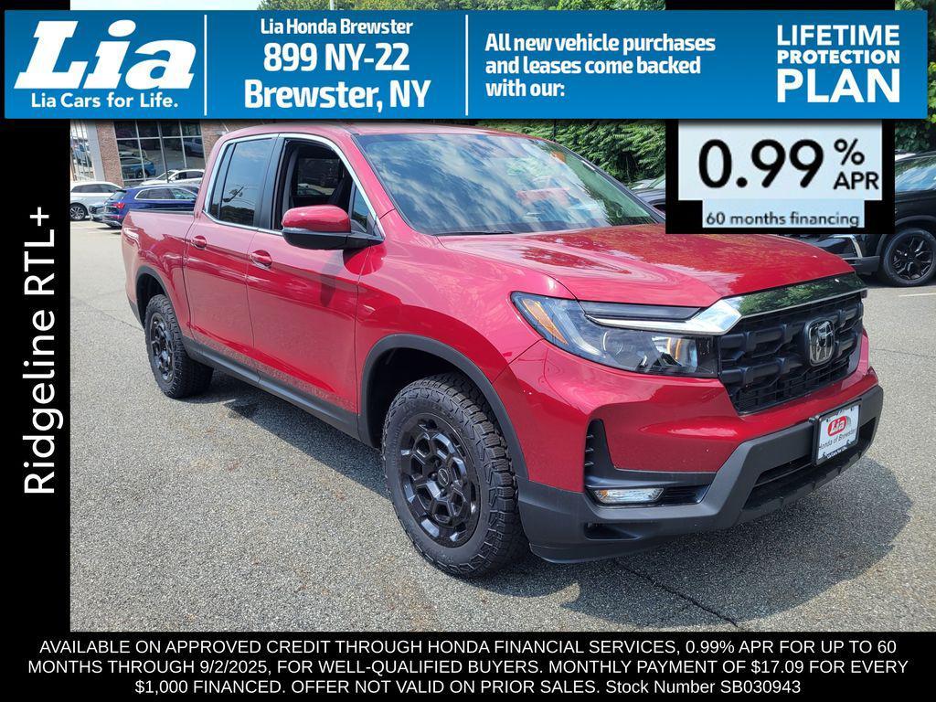 new 2025 Honda Ridgeline car, priced at $46,785