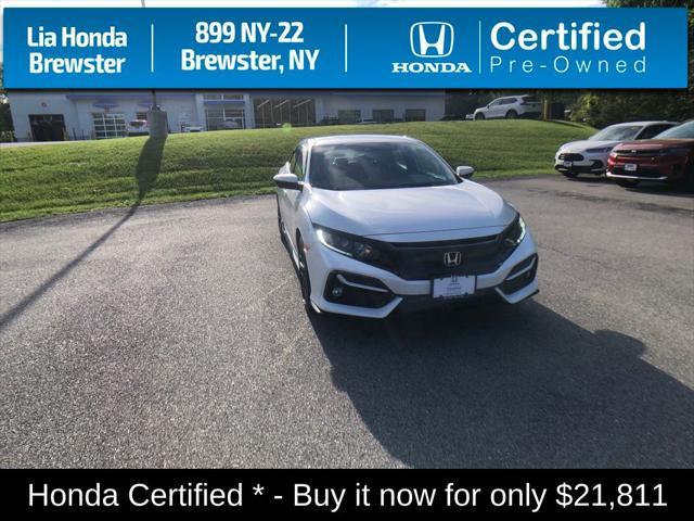used 2021 Honda Civic car, priced at $21,811