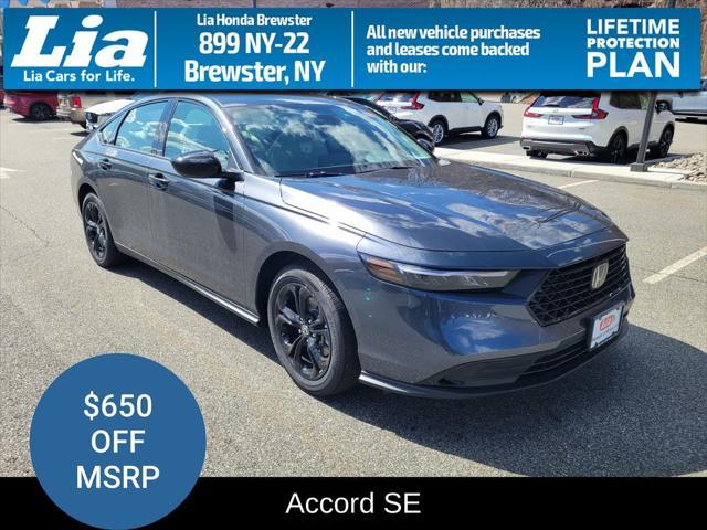 new 2025 Honda Accord car, priced at $31,710