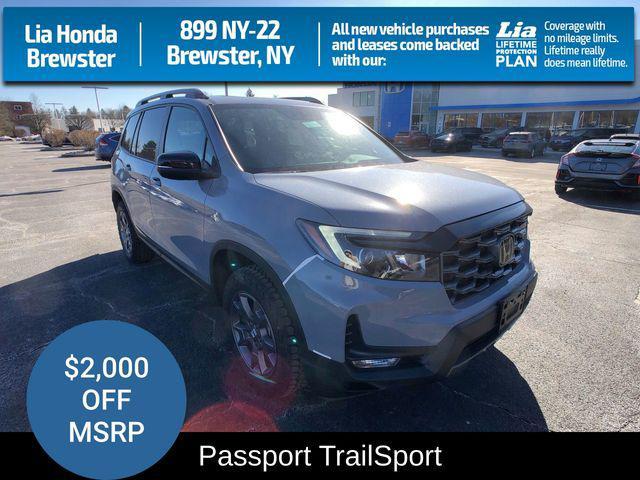 new 2025 Honda Passport car, priced at $46,905