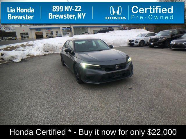 used 2022 Honda Civic car, priced at $22,000