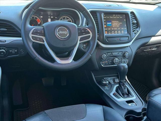 used 2017 Jeep Cherokee car, priced at $12,500