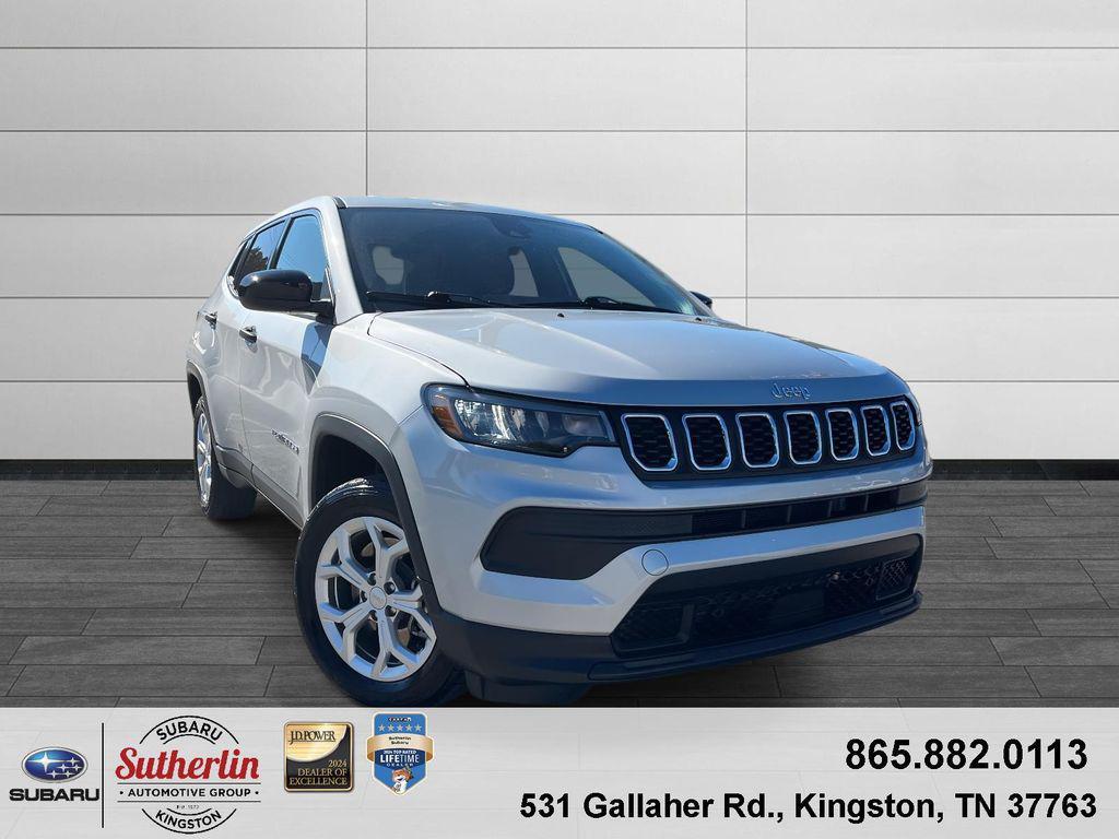 used 2024 Jeep Compass car, priced at $21,700