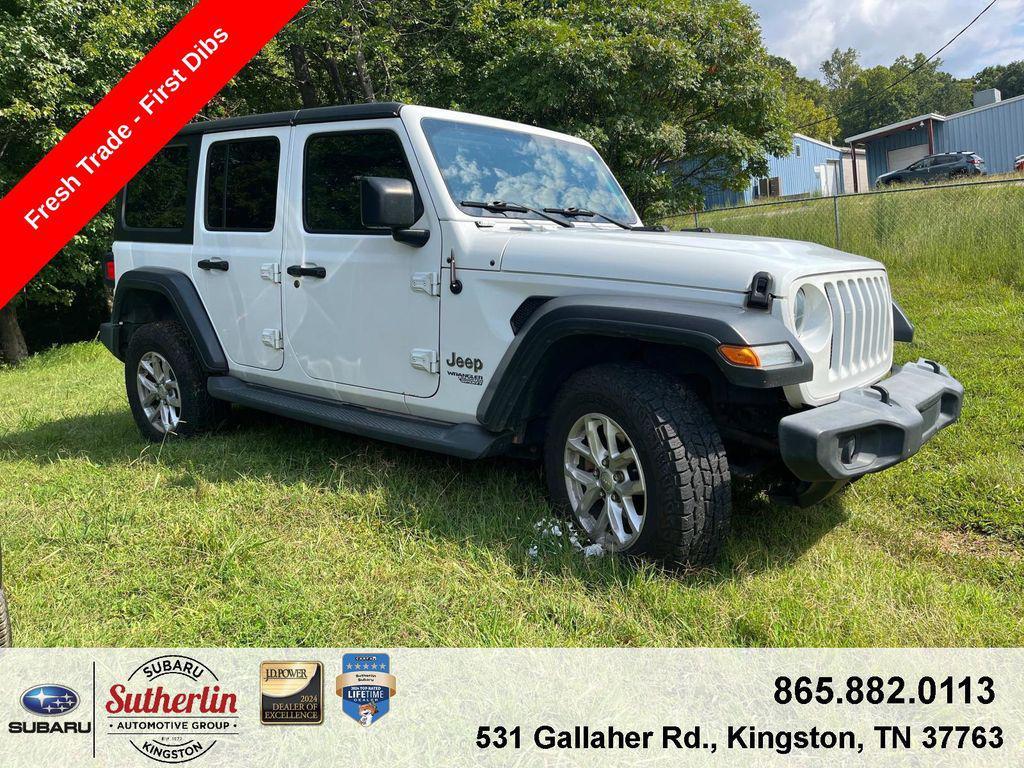 used 2020 Jeep Wrangler Unlimited car, priced at $24,500