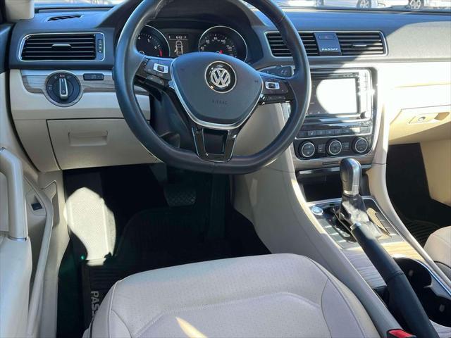 used 2018 Volkswagen Passat car, priced at $15,500