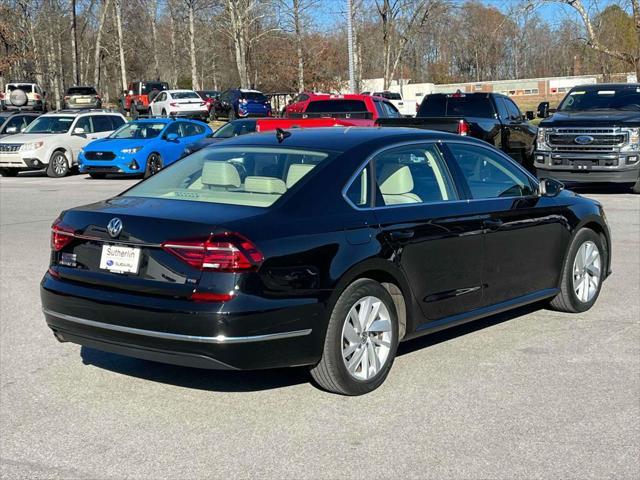 used 2018 Volkswagen Passat car, priced at $15,500