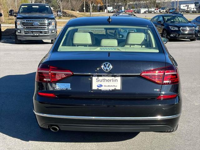 used 2018 Volkswagen Passat car, priced at $15,500