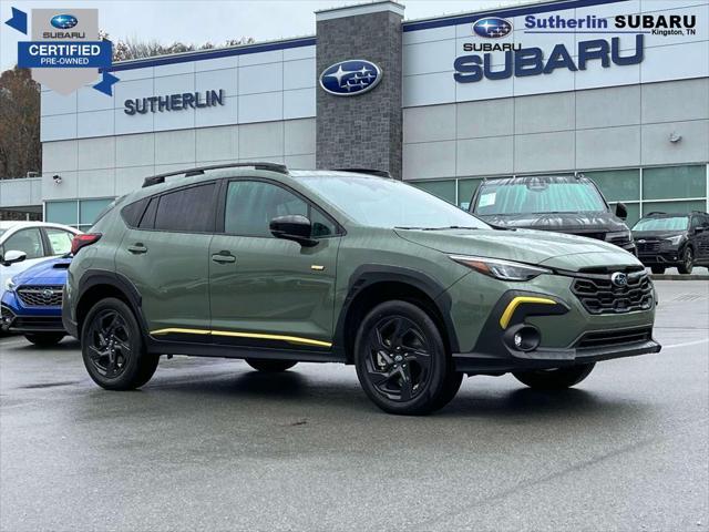 used 2024 Subaru Crosstrek car, priced at $30,200