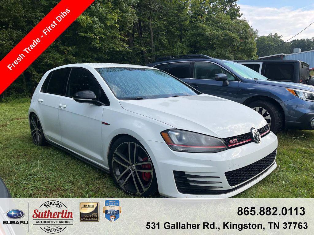 used 2017 Volkswagen Golf GTI car, priced at $15,200
