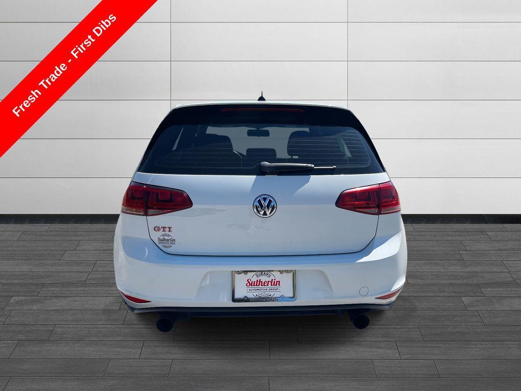 used 2017 Volkswagen Golf GTI car, priced at $14,000
