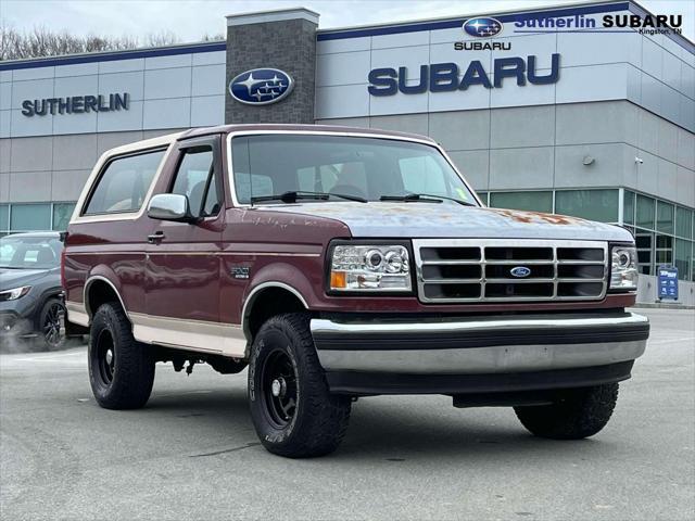 used 1993 Ford Bronco car, priced at $10,900