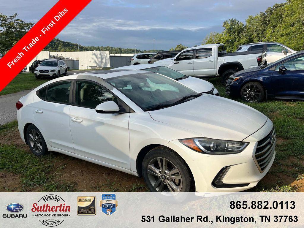 used 2017 Hyundai Elantra car, priced at $12,600