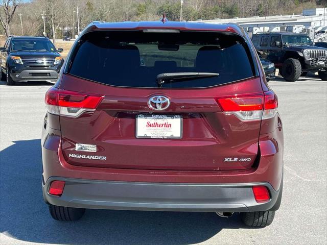 used 2018 Toyota Highlander car, priced at $27,000