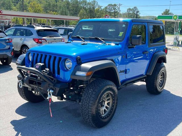 used 2022 Jeep Wrangler car, priced at $31,400