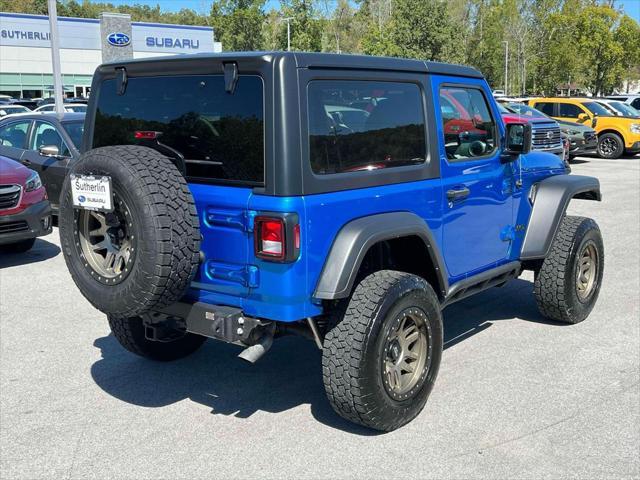 used 2022 Jeep Wrangler car, priced at $31,400