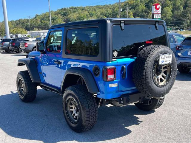 used 2022 Jeep Wrangler car, priced at $31,400