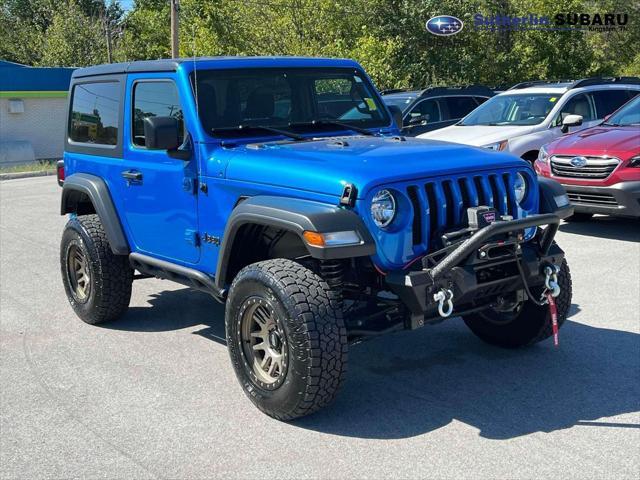 used 2022 Jeep Wrangler car, priced at $31,400