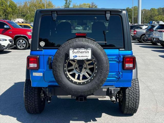 used 2022 Jeep Wrangler car, priced at $31,400