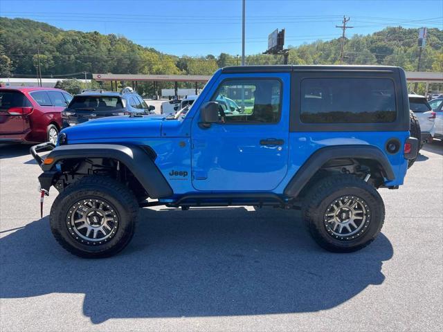 used 2022 Jeep Wrangler car, priced at $31,400