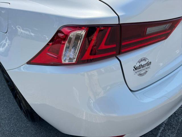 used 2015 Lexus IS 250 car, priced at $15,800