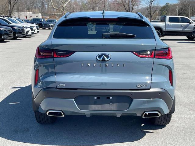 used 2023 INFINITI QX55 car, priced at $40,400