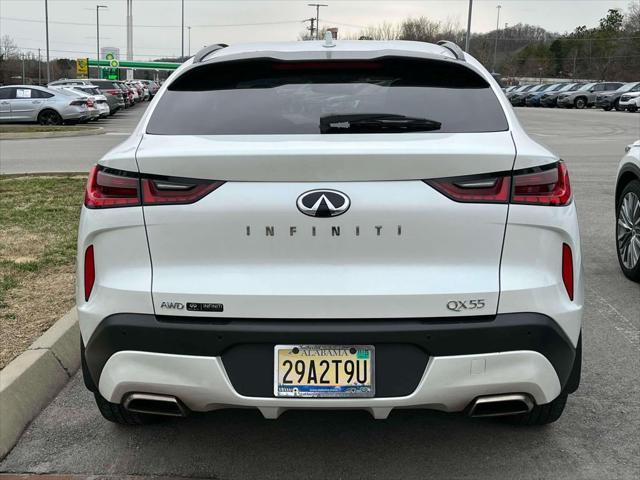 used 2023 INFINITI QX55 car, priced at $41,200