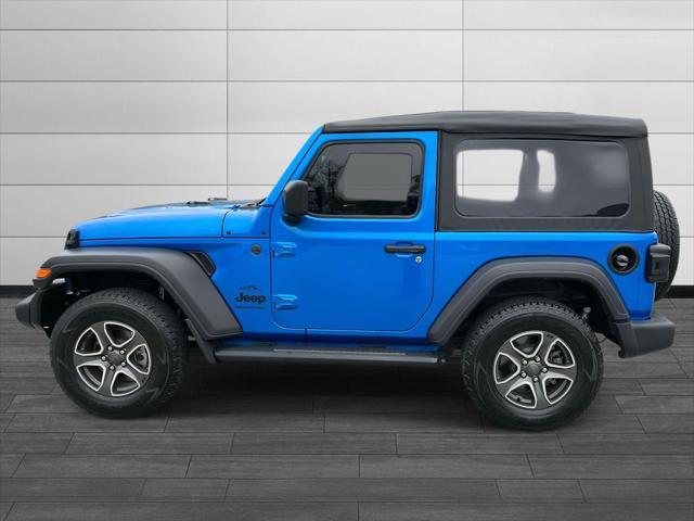 used 2022 Jeep Wrangler car, priced at $27,400