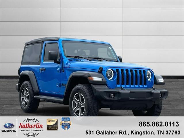 used 2022 Jeep Wrangler car, priced at $30,400