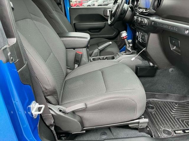 used 2022 Jeep Wrangler car, priced at $27,400