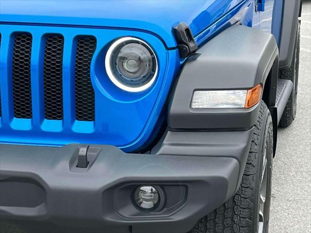 used 2022 Jeep Wrangler car, priced at $27,400