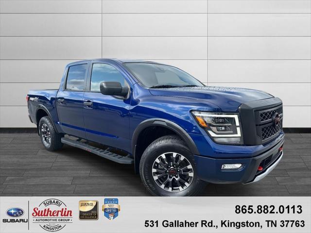 used 2023 Nissan Titan car, priced at $44,500