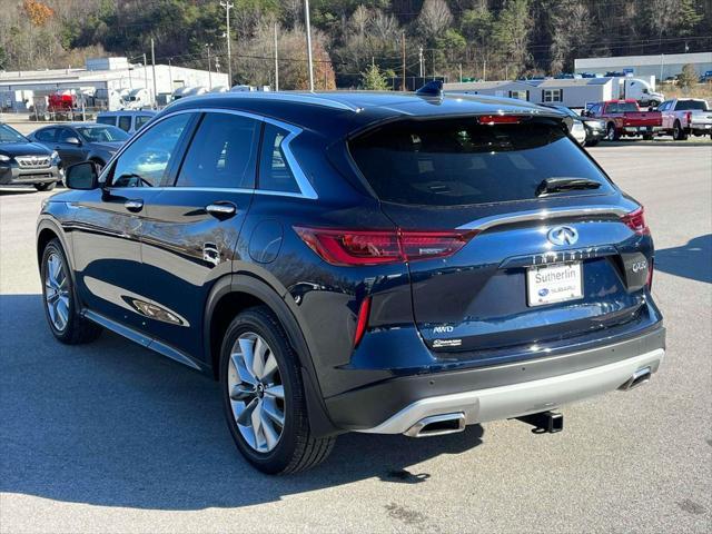 used 2022 INFINITI QX50 car, priced at $26,300