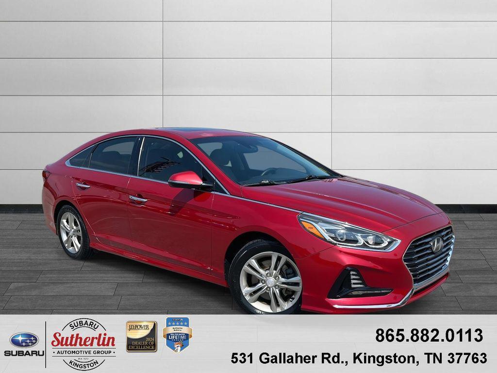 used 2018 Hyundai Sonata car, priced at $14,300