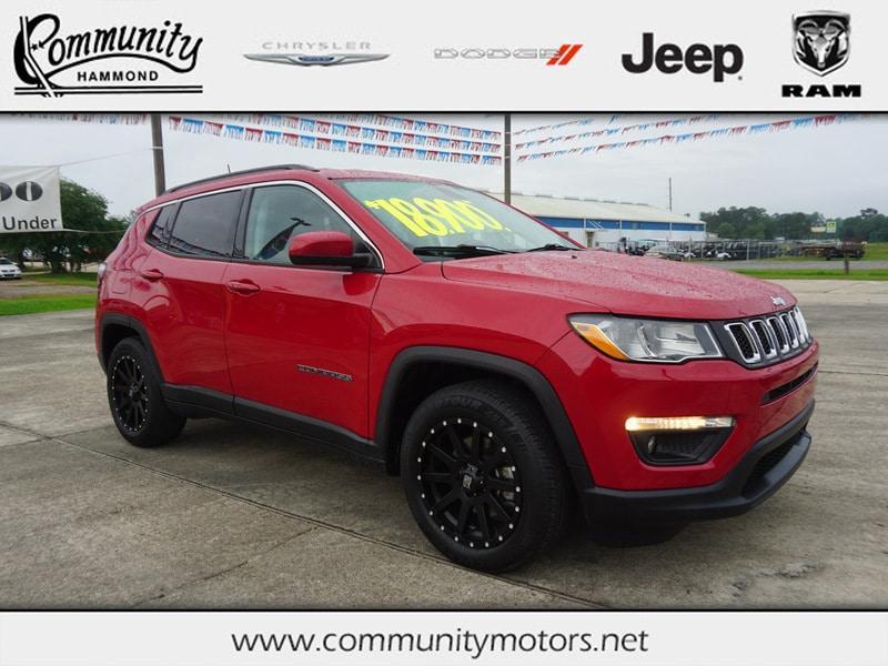 used 2019 Jeep Compass car, priced at $18,900