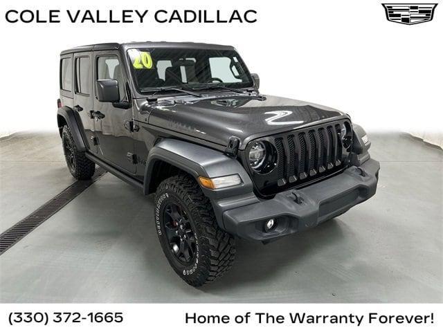 used 2020 Jeep Wrangler Unlimited car, priced at $29,479